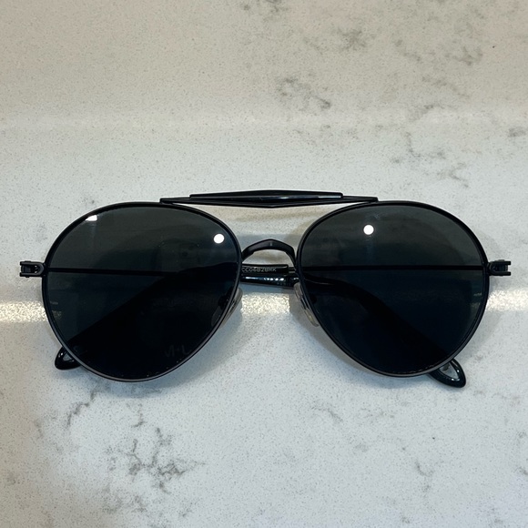 Givenchy GB7012/S Black Aviator Unisex Sunglasses - Picture 3 of 10